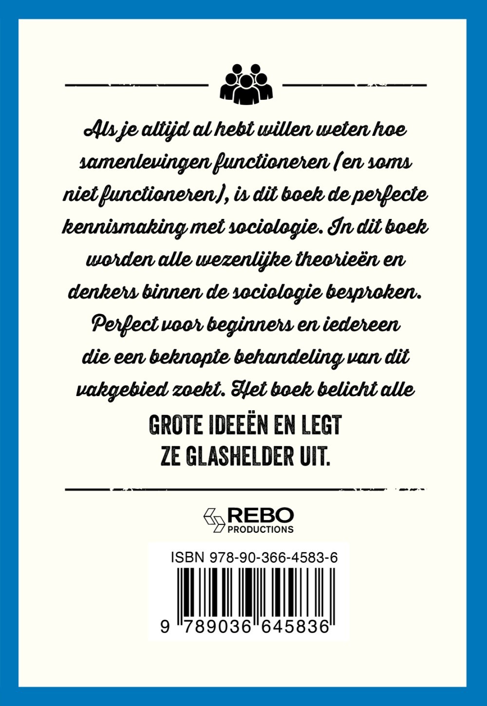 Het kleine zakboek sociologie