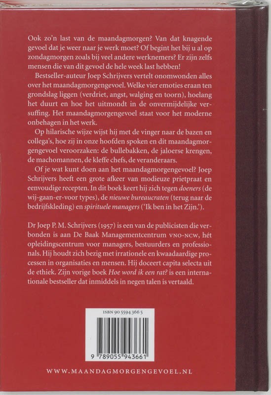 Het maandagmorgengevoel