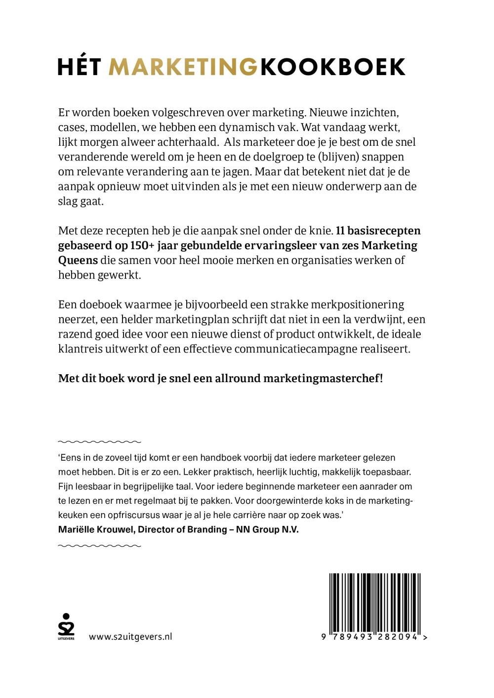 Hét marketingkookboek
