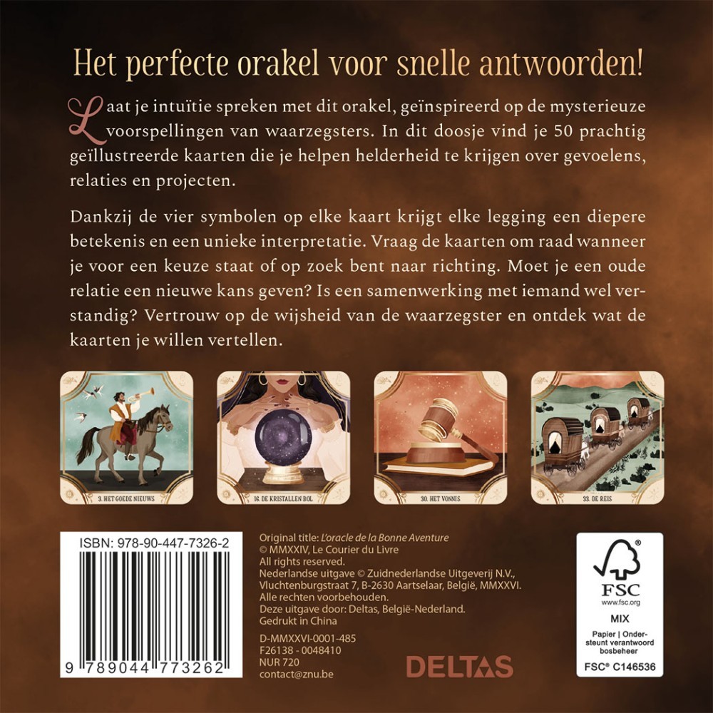 Het orakel van de waarzegster - Boek en kaartenset