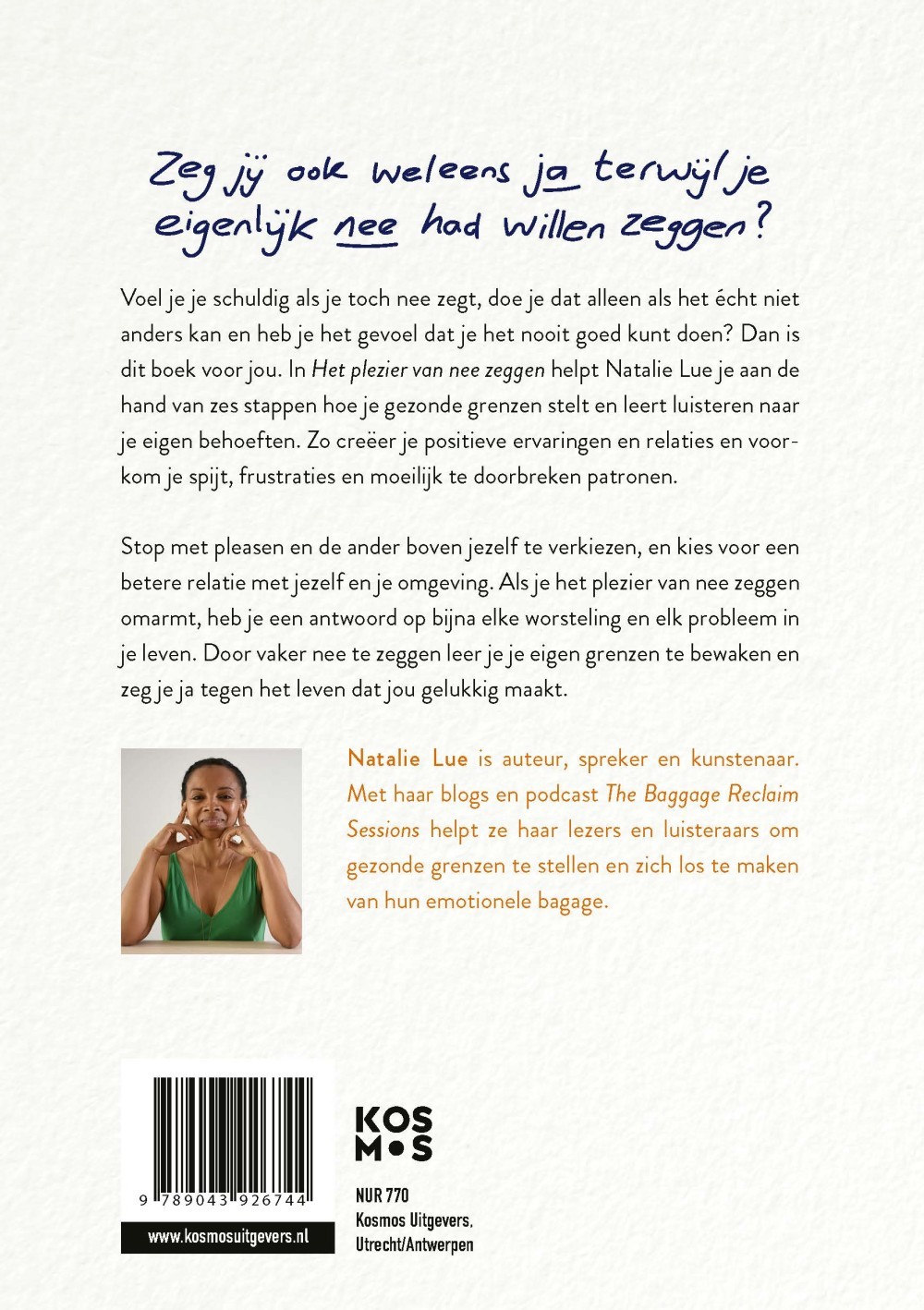 Het plezier van nee zeggen