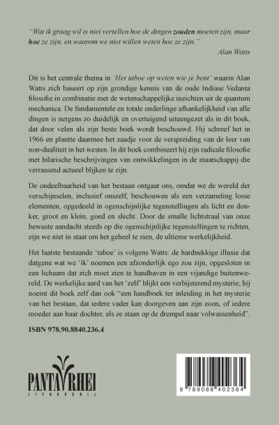 Het taboe op weten wie je bent