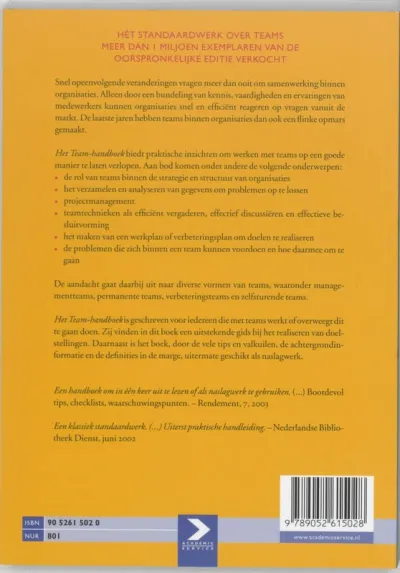 Het Team-handboek
