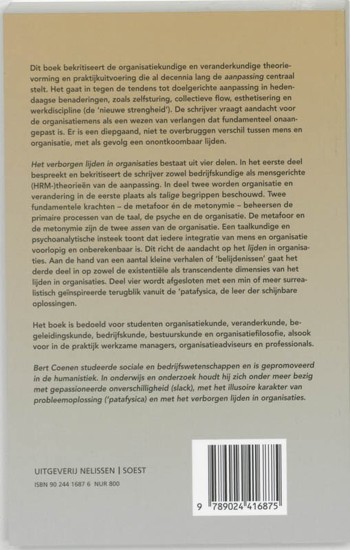 Het verborgen lijden in organisaties
