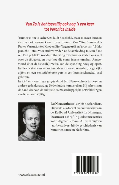 Het was maar een grapje