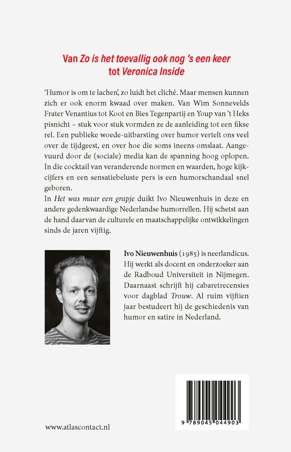 Het was maar een grapje