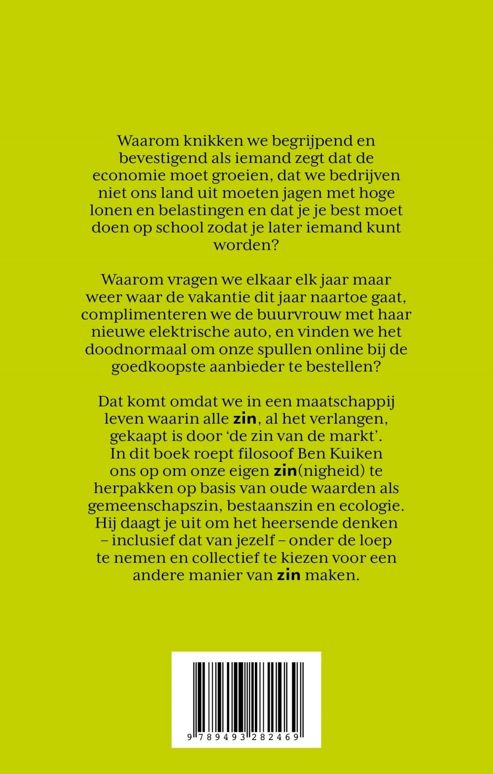 Het zinnigste boek dat je ooit zult lezen