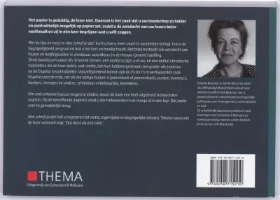 Hoe schrijf je dat?