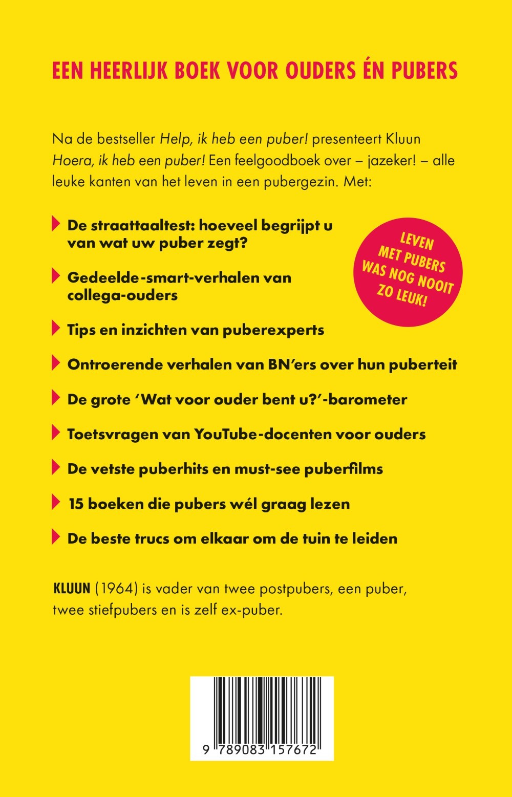 Hoera, ik heb een puber!