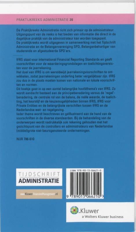 Hoofdlijnen van International Financial Reporting Standards