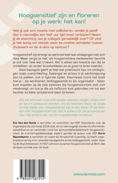 Hoogsensitief op het werk