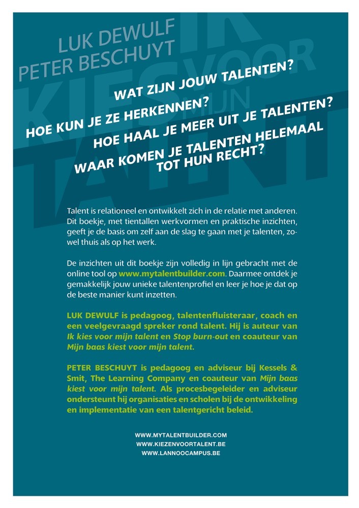 Ik kies voor mijn talent Toolbox