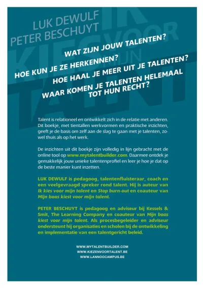 Ik kies voor mijn talent Toolbox