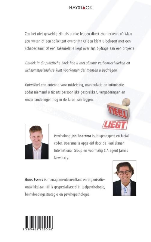 Ik weet dat u liegt