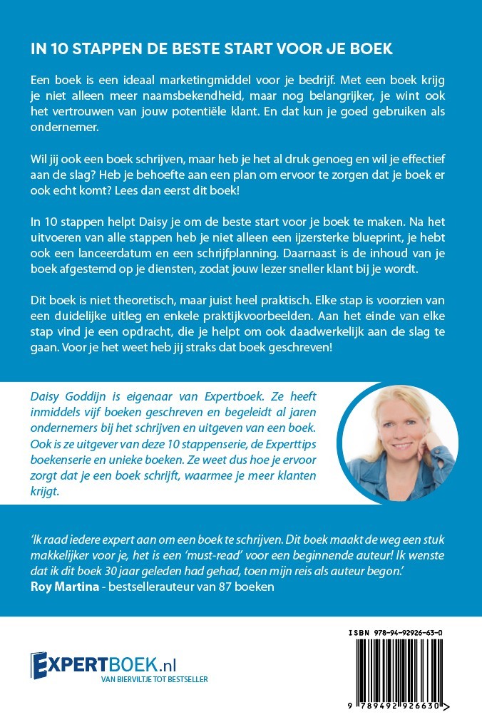 In 10 stappen de beste start voor je boek