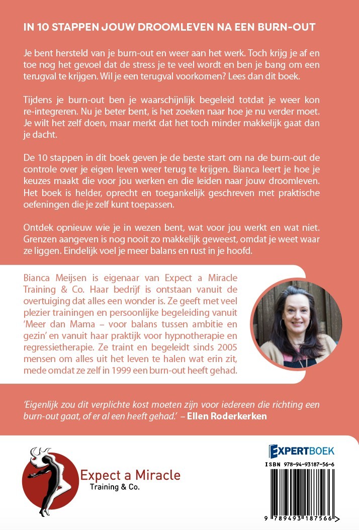 IN 10 STAPPEN EEN DROOMLEVEN NA EEN BURN-OUT