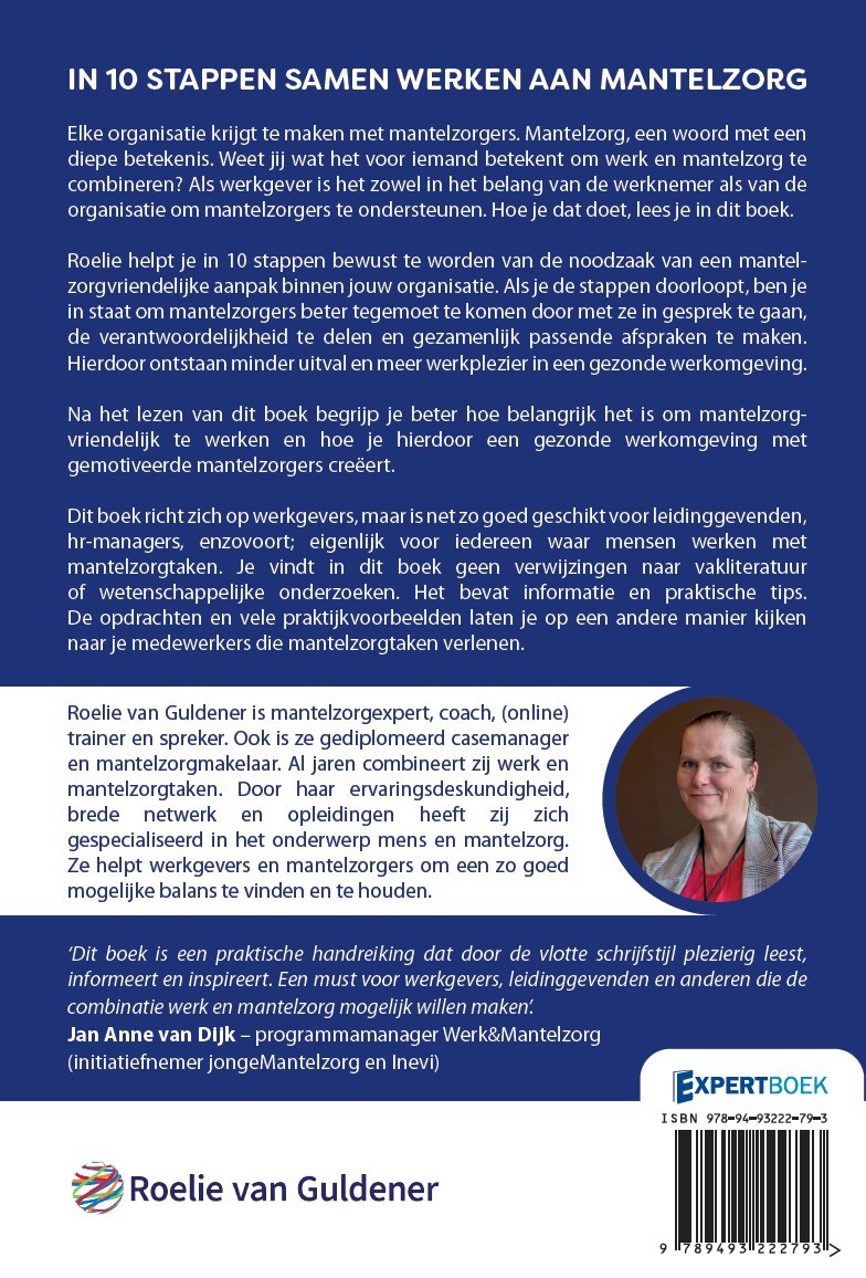 In 10 stappen samen werken aan mantelzorg