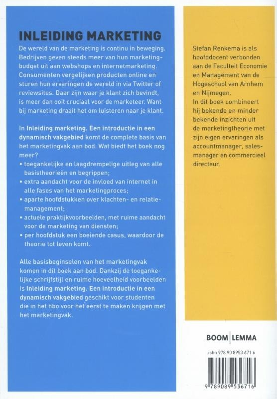 Inleiding marketing