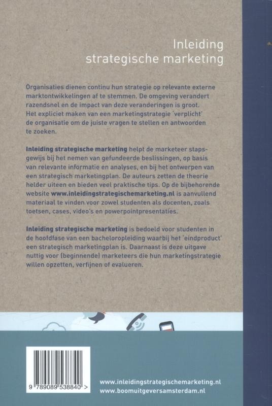 Inleiding strategische marketing