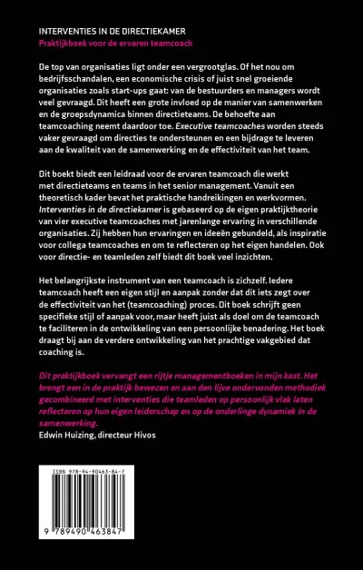 Interventies in de directiekamer