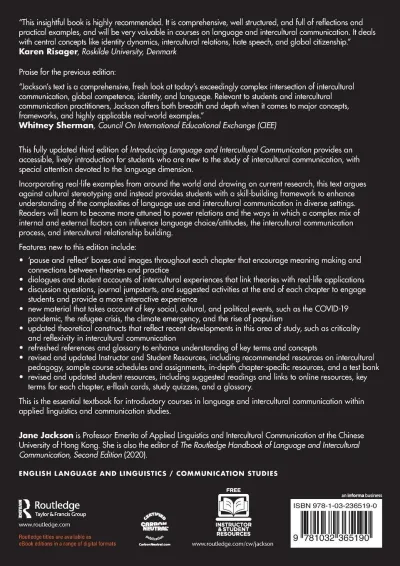 Introducing Language and Intercultural Communication