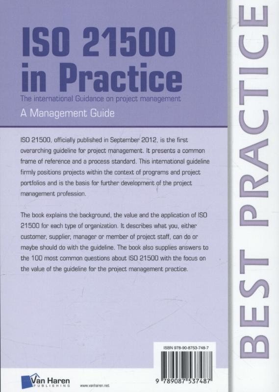 ISO 21500 in practice