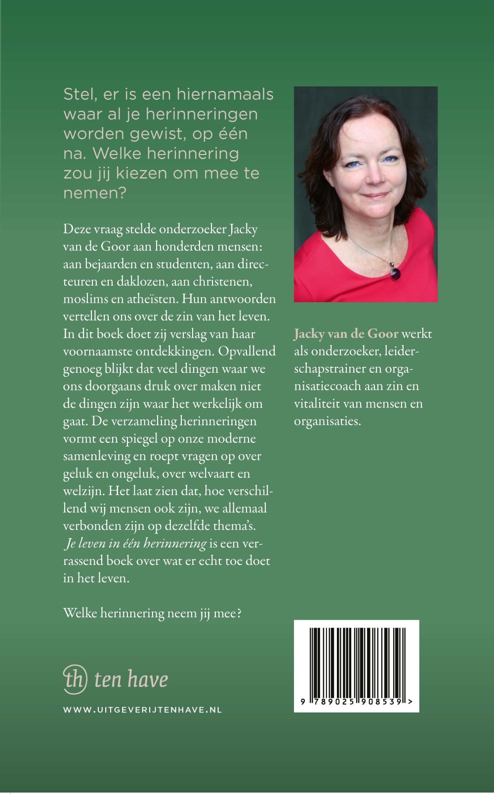 Je leven in één herinnering