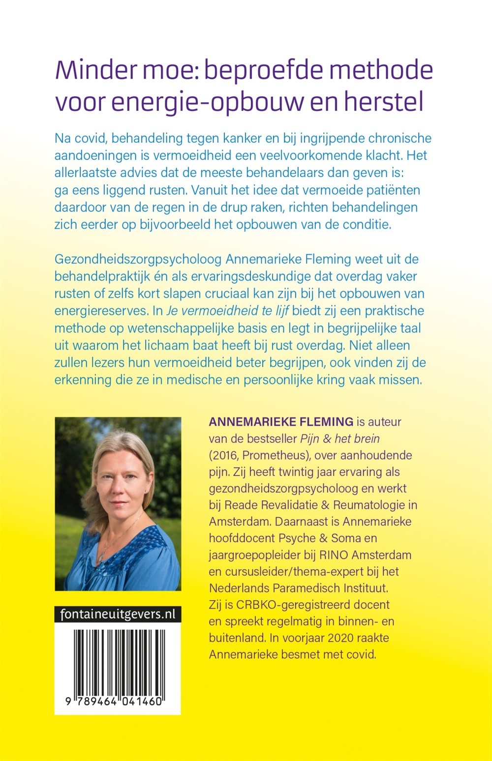 Je vermoeidheid te lijf