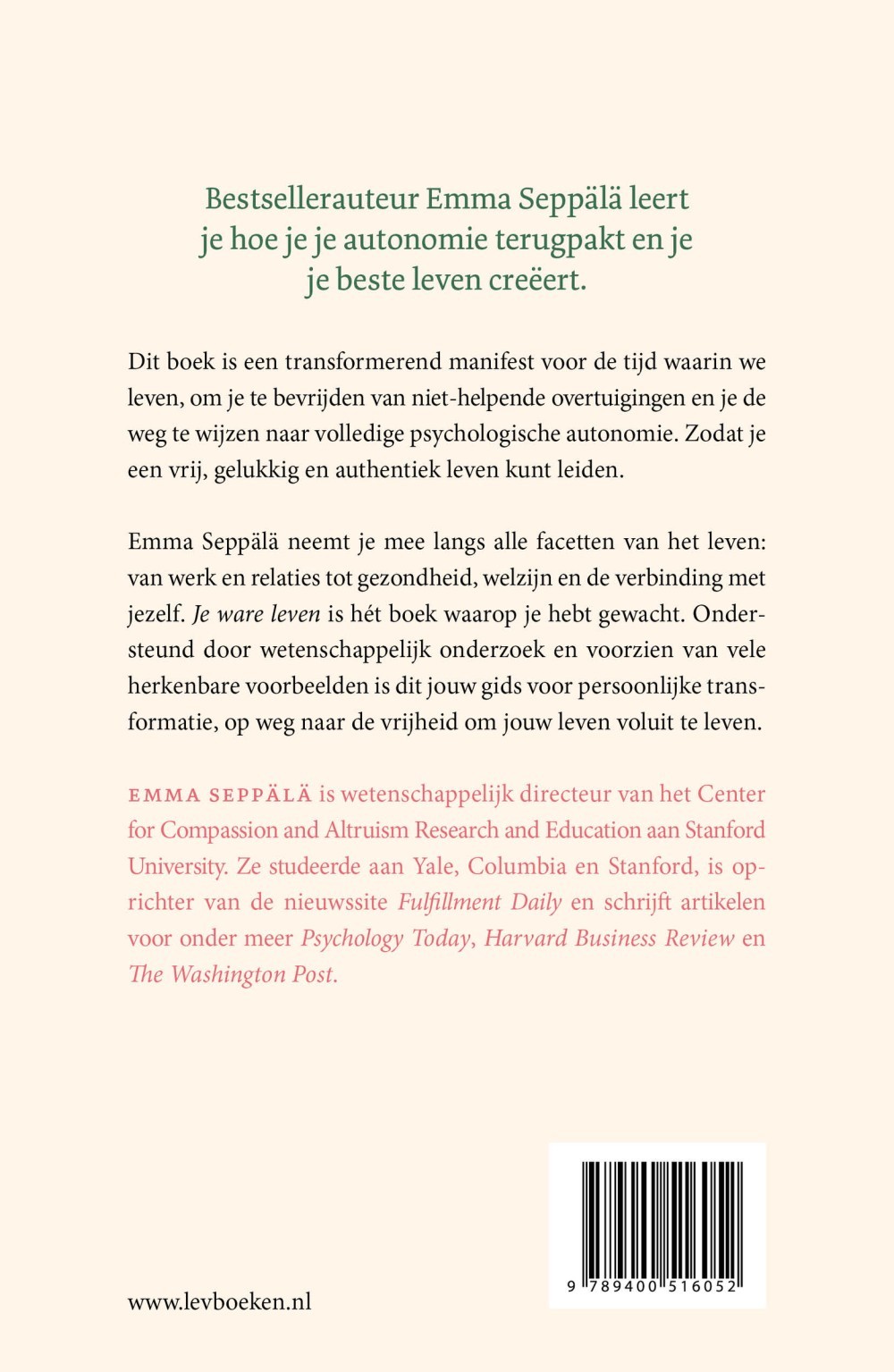 Je ware leven