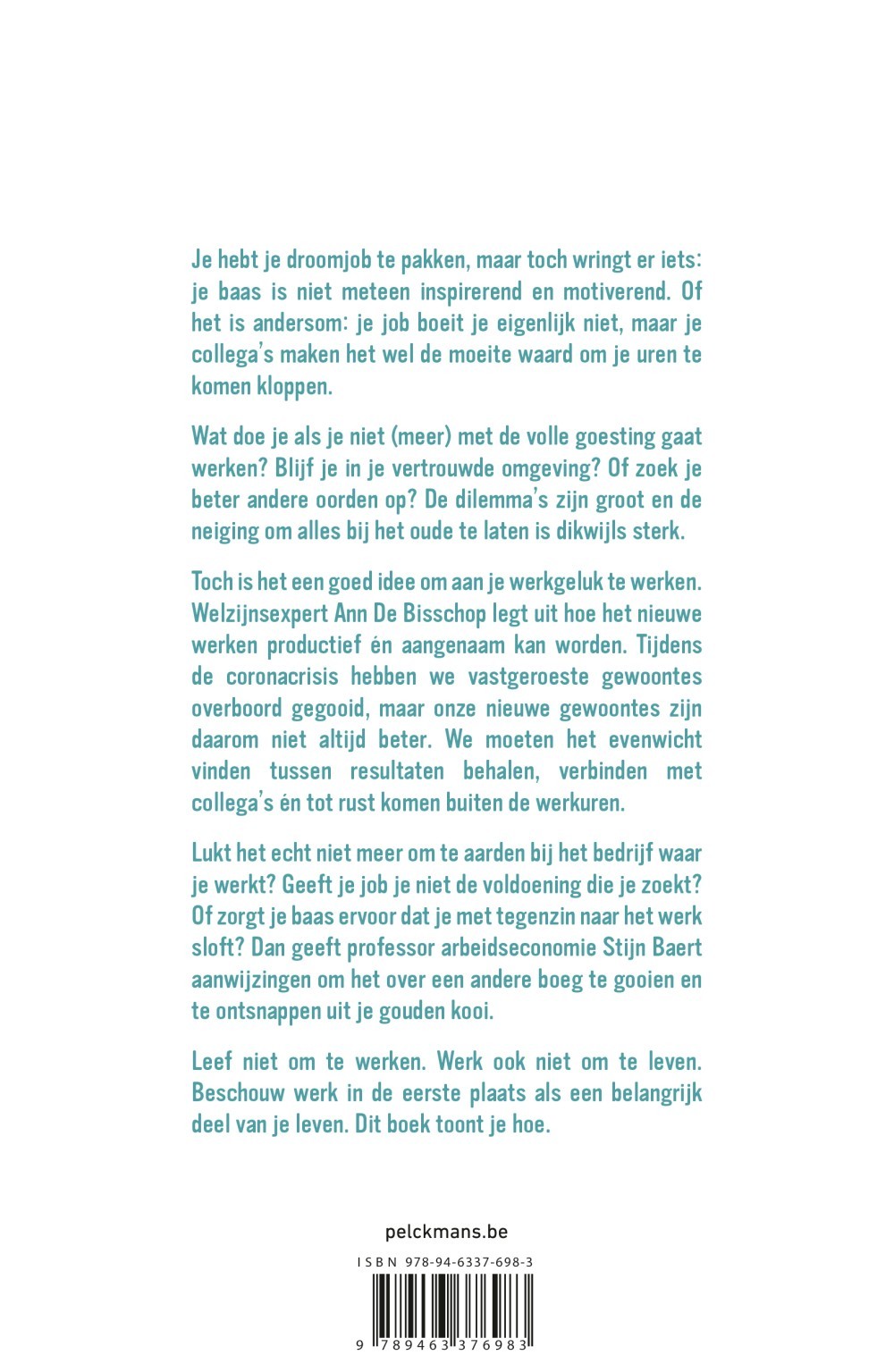 Je werk of je leven?!