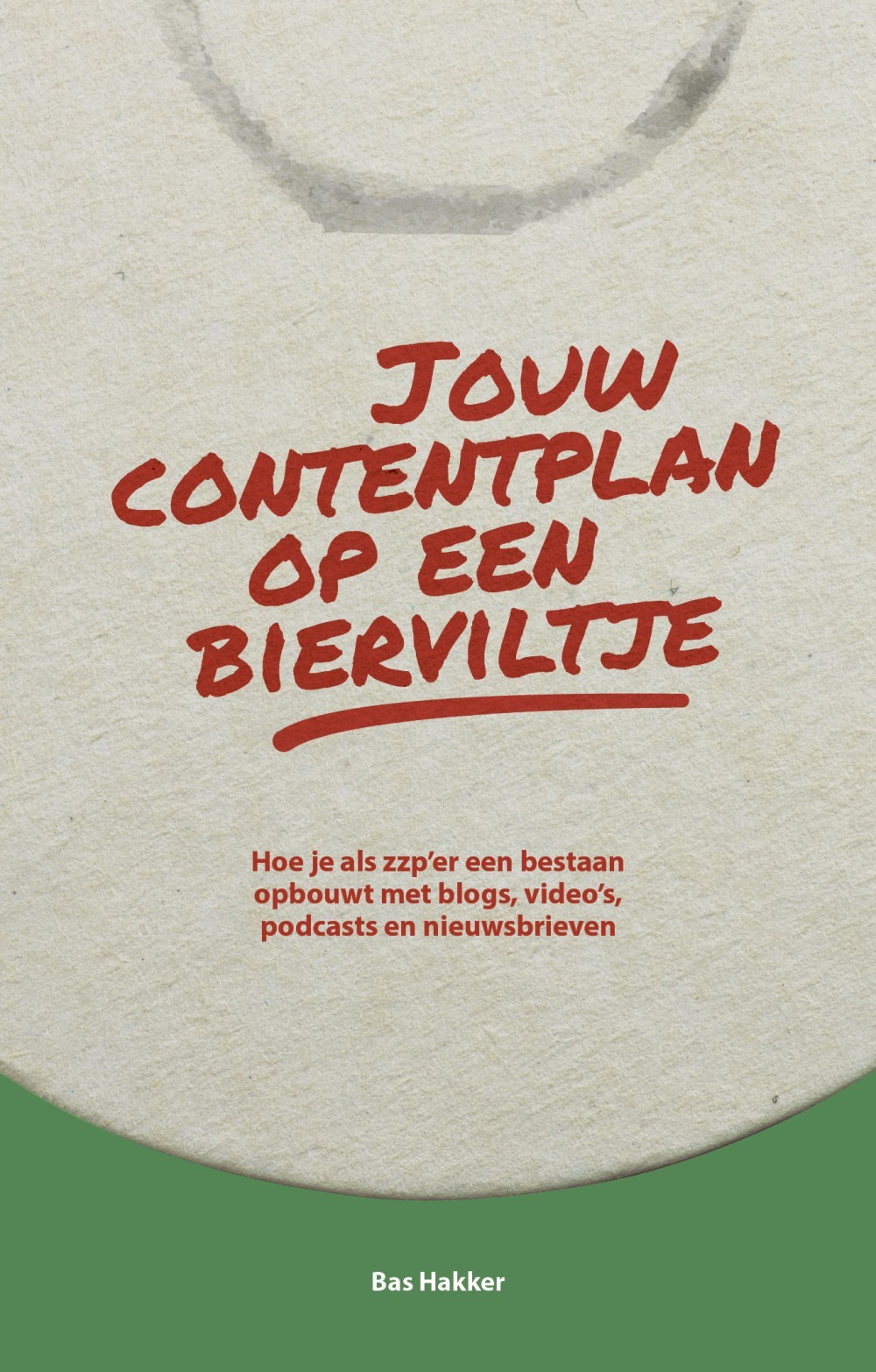 Jouw contentplan op een bierviltje