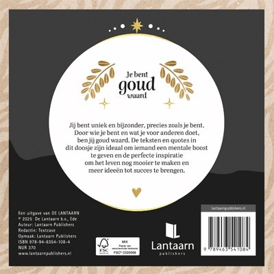Just for you - Je bent goud waard