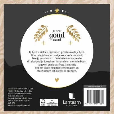 Just for you - Je bent goud waard