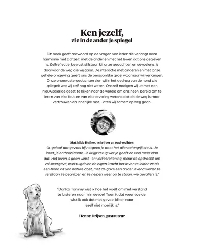 Ken jezelf, zie in de ander je spiegel