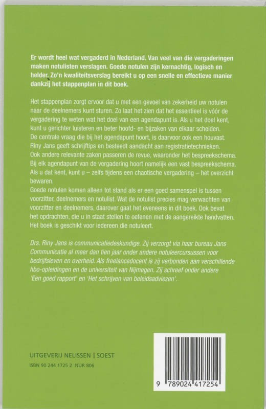 Kernachtig notuleren