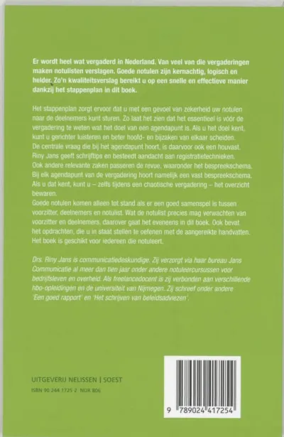 Kernachtig notuleren