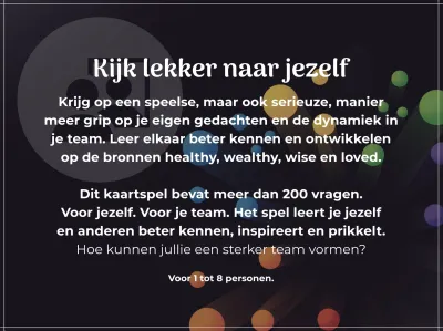 Kijk lekker naar jezelf