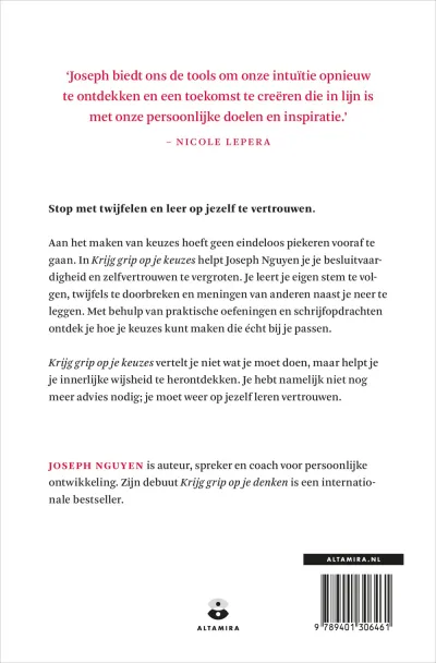 Krijg grip op je keuzes