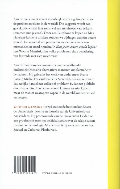 Kun je een betere wereld kopen?