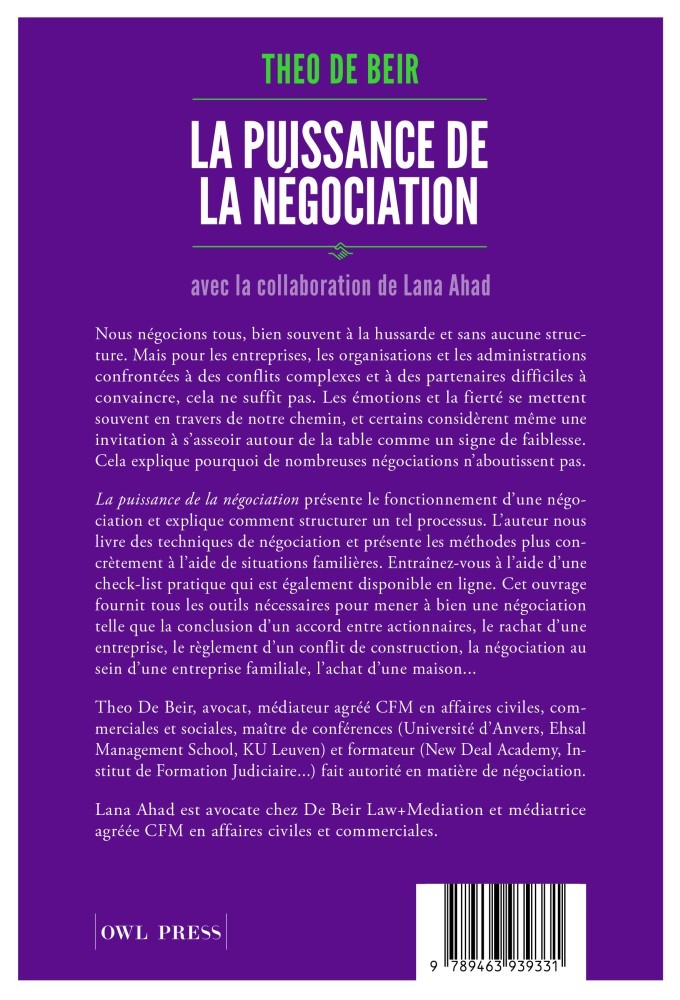 La puissance de la négociation
