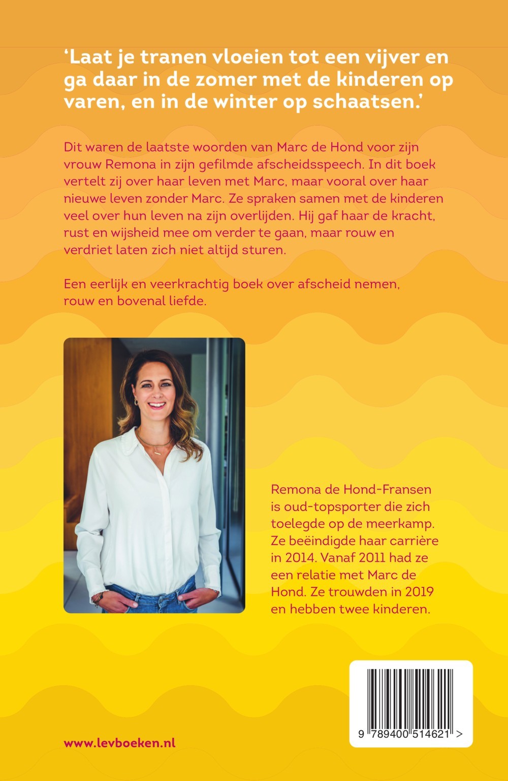 Laat je tranen vloeien tot een vijver