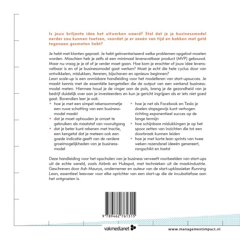 Lean scale-up