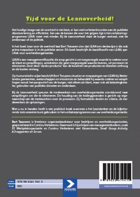 Lean voor de overheid