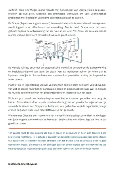 Leiderschap met Obeya