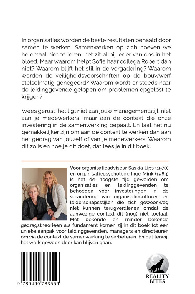 Leidinggevenden zijn Contextmakers
