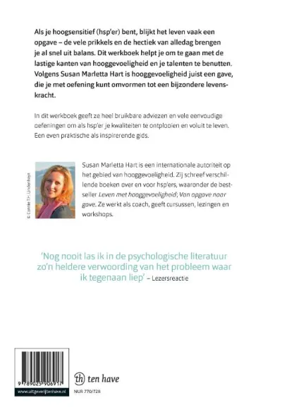 Leven met hooggevoeligheid-Het werkboek