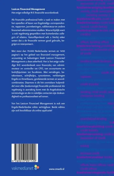 Lexicon Financieel Management Nederlands-Engels