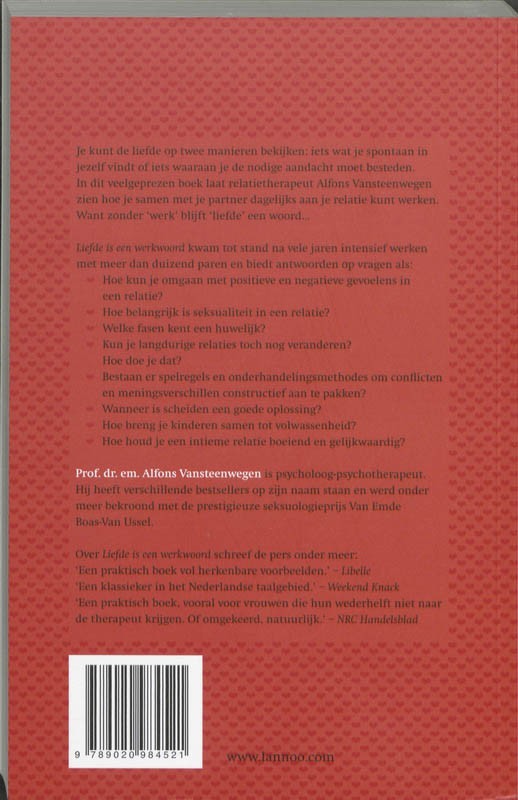Liefde is een werkwoord