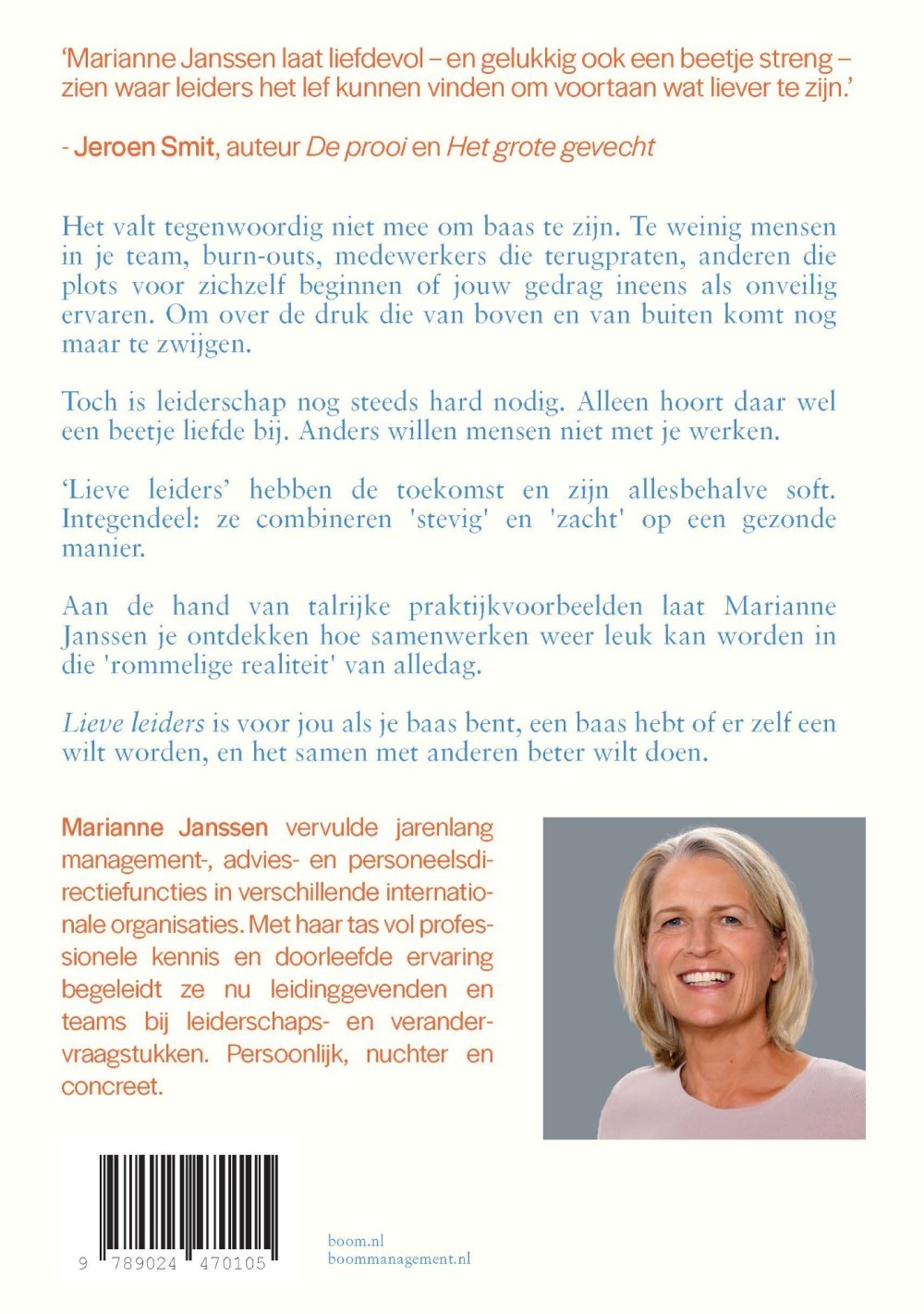 Lieve leiders,