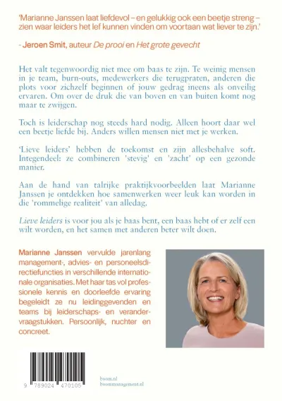 Lieve leiders,